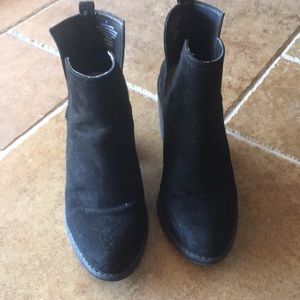 Black ankle boots
